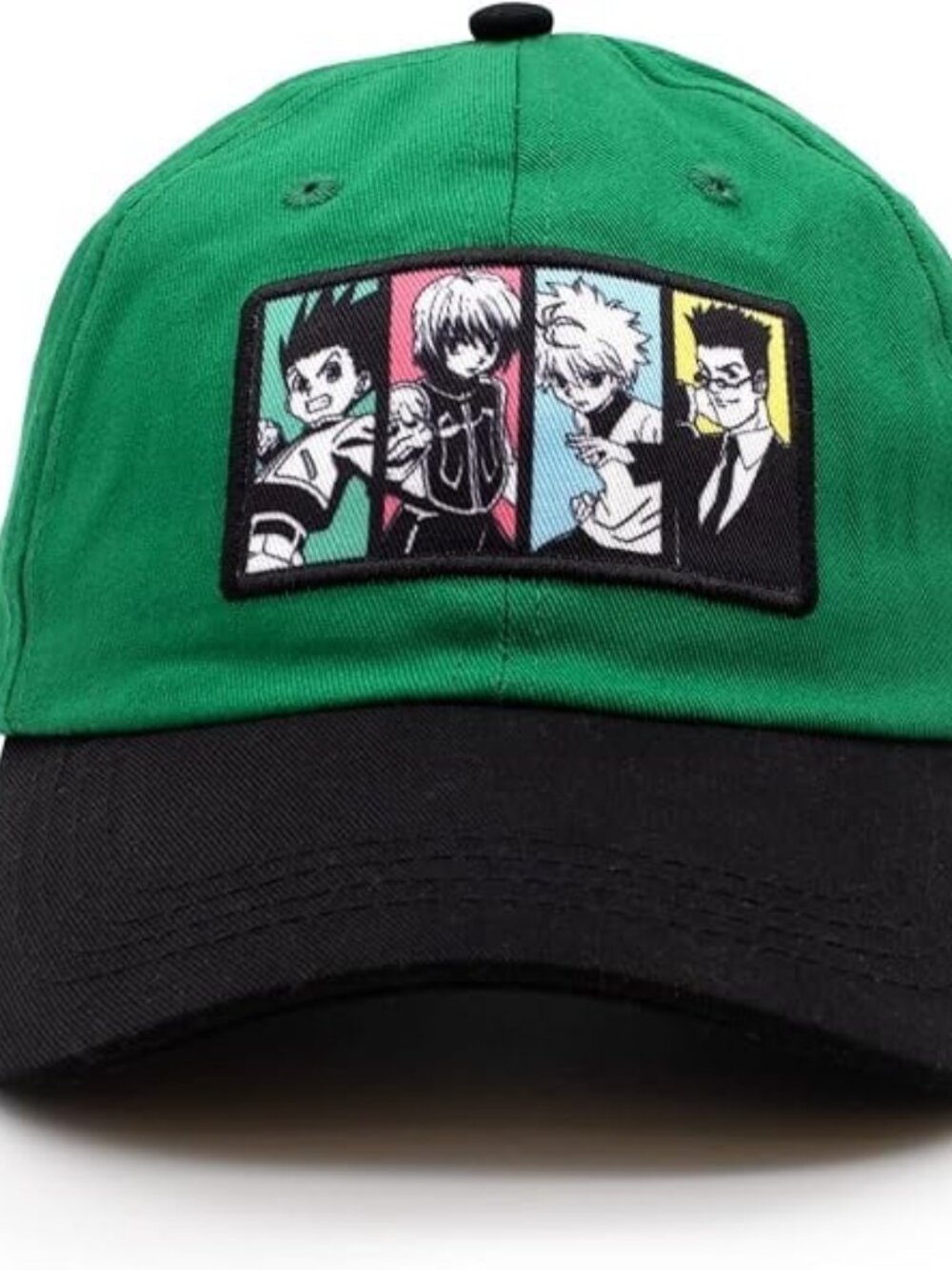 Hunter X Hunter Cap | Gon, Killua Leorio, and Kurapika | Adjustable Baseball Cap